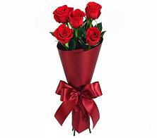 Букет 5 Красных роз Эдлесс Лав #REPLACE_PRED# Заполярном Республики Коми