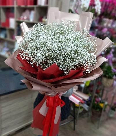 Букет цветов из: Гипсофила в Заполярном Республики Коми