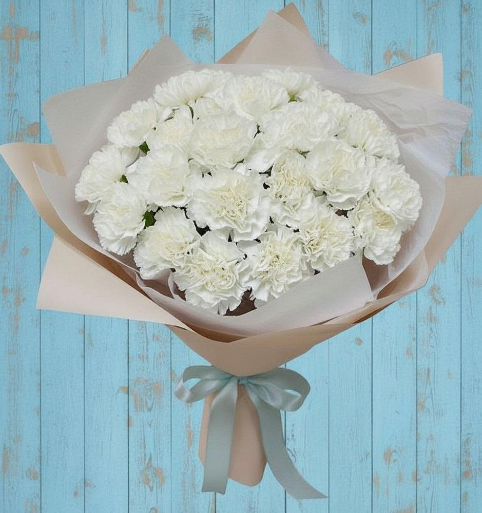 Букет цветов из: Гвоздики в Заполярном Республики Коми