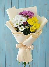 Букет цветов из:  Хризантемы в Заполярном Республики Коми