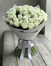Букет 35 Белых роз #REPLACE_PRED# Заполярном Республики Коми