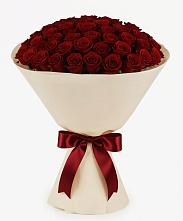 Букет 101 Бордовая роза Блэк Бакарра в Заполярном Республики Коми