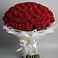 Букет 101 Красная роза Блэк Мэджик в Заполярном Республики Коми