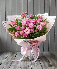 Букет Розовый кустик #REPLACE_PRED# Заполярном Республики Коми