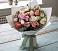Букет цветов из: Розы, Лизиантусы и Гвоздики в Заполярном Республики Коми
