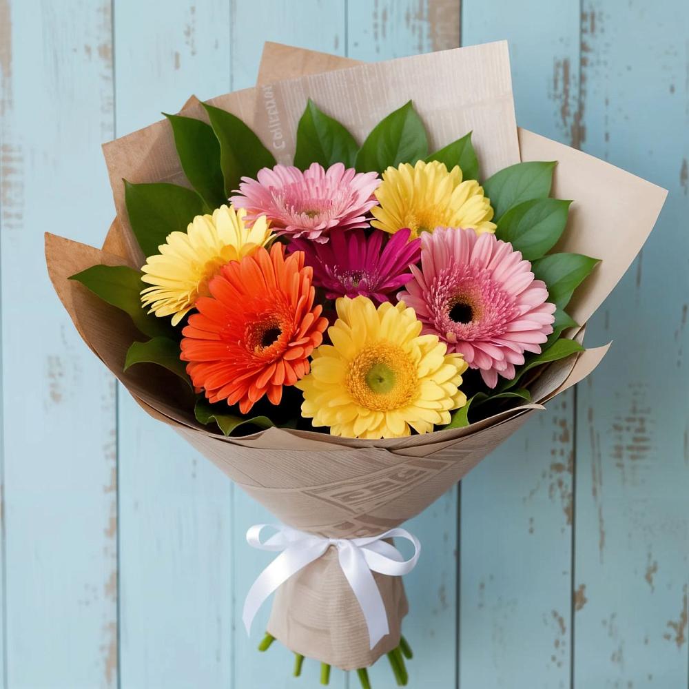 Букет цветов из: Герберы в Заполярном Республики Коми