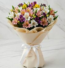 Букет цветов из:  Альстромерии в Заполярном Республики Коми