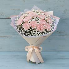 Букет цветов из:  Гвоздики в Заполярном Республики Коми