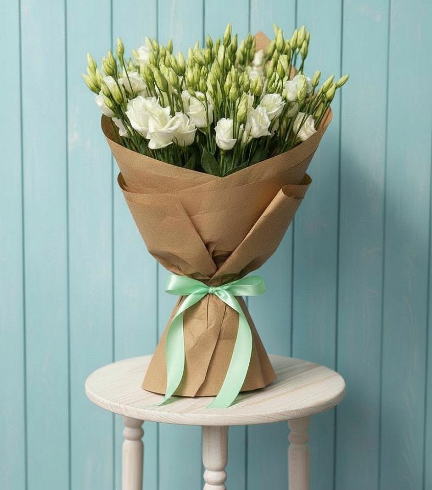 Букет цветов из: Лизиантусы в Заполярном Республики Коми