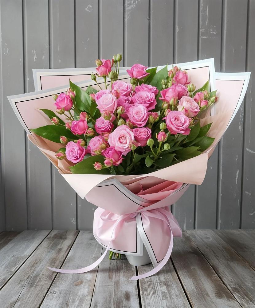 Букет Розовый кустик в Заполярном Республики Коми