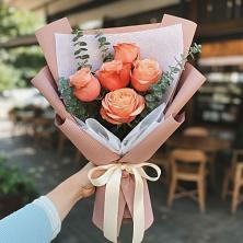 Букет цветов из:  Розы в Заполярном Республики Коми