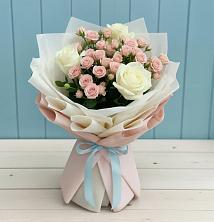 Букет цветов из:  Розы в Заполярном Республики Коми