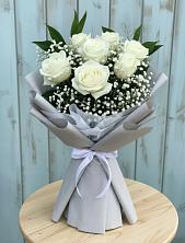 Букет цветов из:  Розы в Заполярном Республики Коми