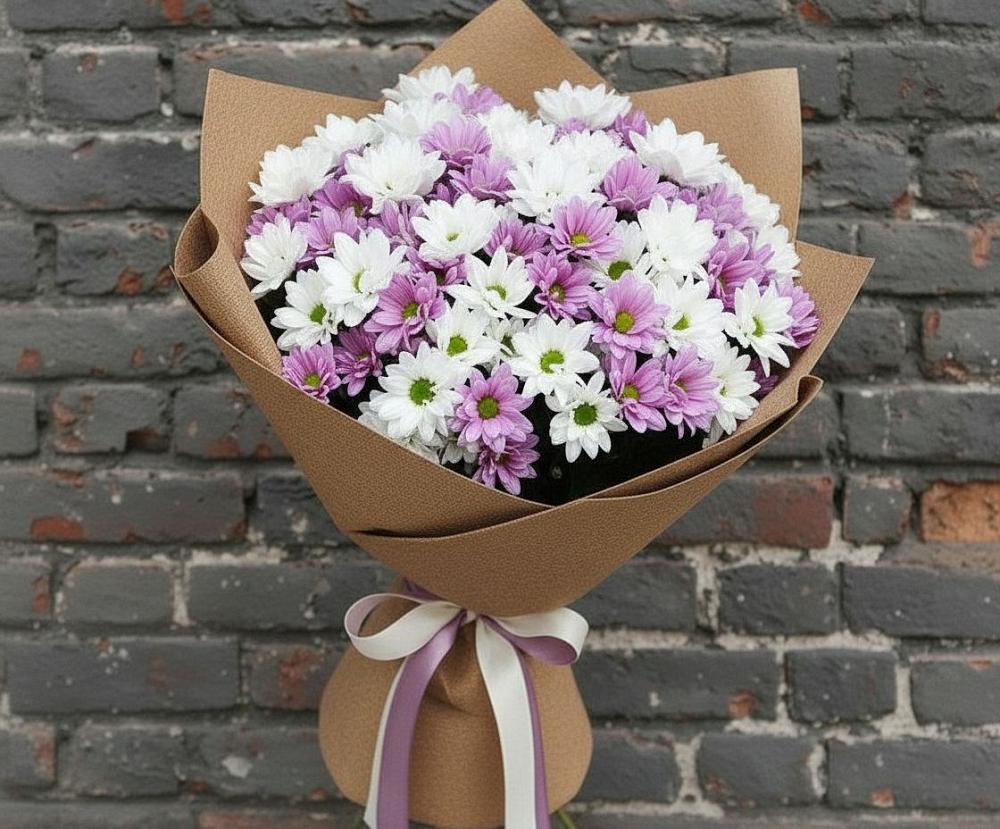 Букет цветов из: Хризантемы в Заполярном Республики Коми