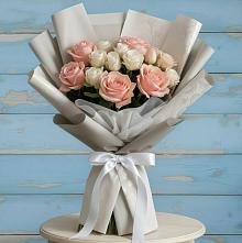 Букет цветов из:  Розы #REPLACE_PRED# Заполярном Республики Коми