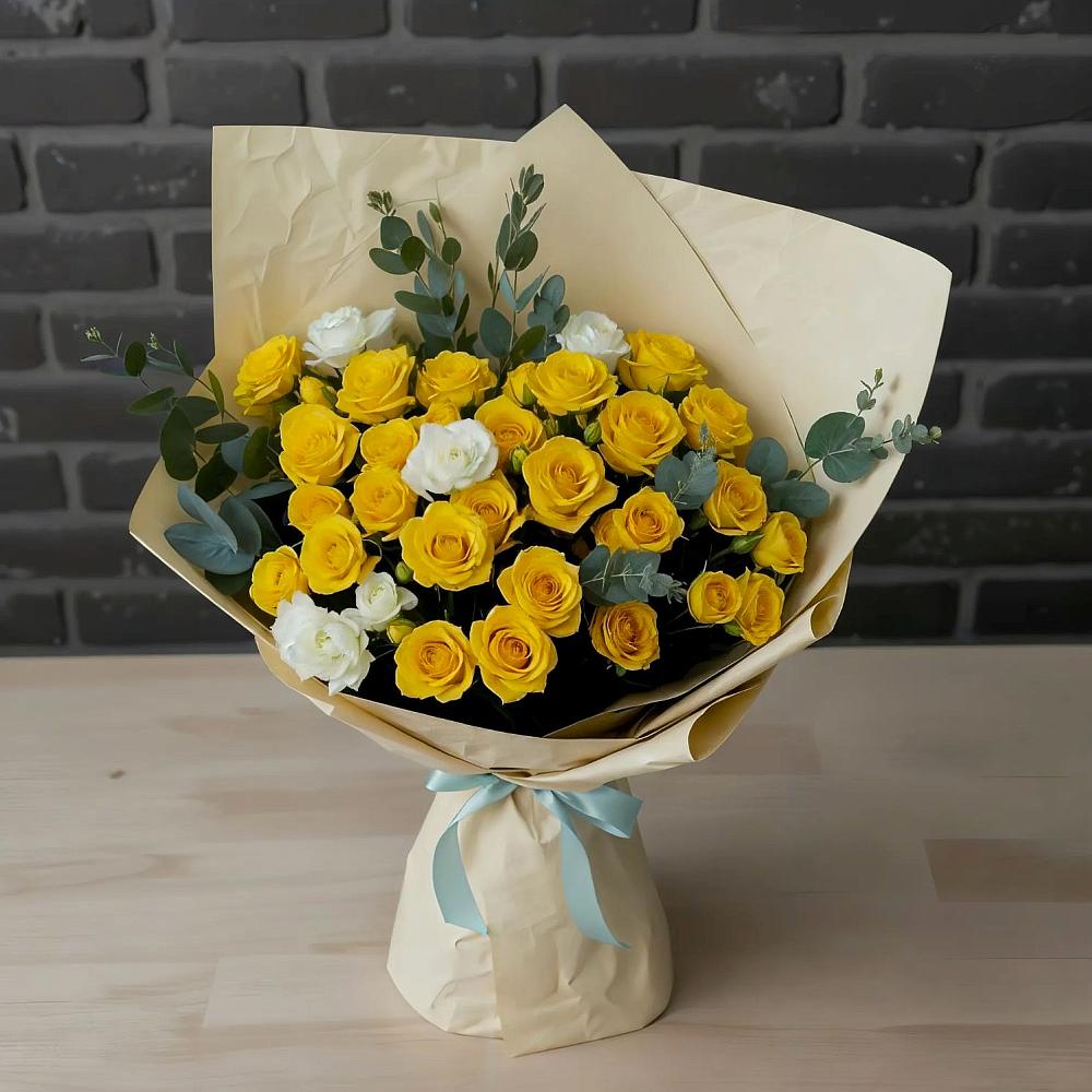 Букет цветов из: Розы в Заполярном Республики Коми