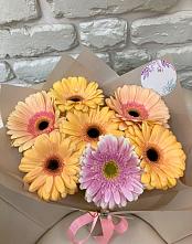 Букет цветов из:  Герберы в Заполярном Республики Коми