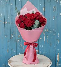 Букет цветов из:  Розы в Заполярном Республики Коми