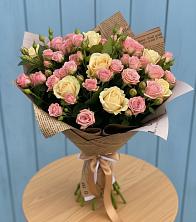 Букет цветов из:  Розы в Заполярном Республики Коми