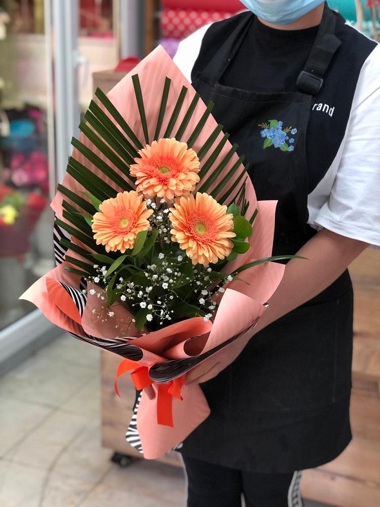 Букет цветов из: Герберы в Заполярном Республики Коми